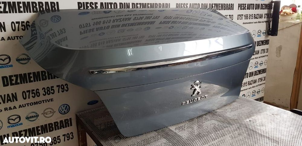 Capota Spate Portbagaj Haion Hayon Peugeot 508 An 2011-2018 Fara Defecte - 3