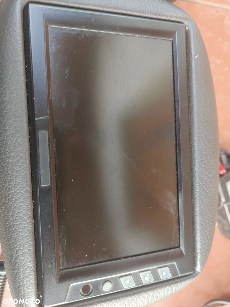 MERCEDES W211 Zagłówki Z Monitorami Zagłówek SKÓRZANY Fotela - 4