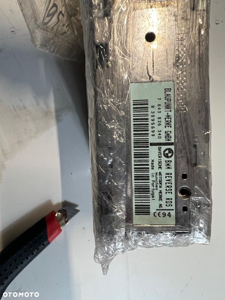 Radio Oryginalne Blaupunkt e36 e30 e34 BMW Reverse RDS - 3