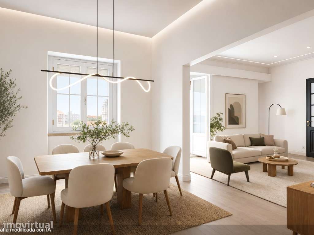 Magnífico apartamento T3+2 com vista rio - Grande imagem: 2/44