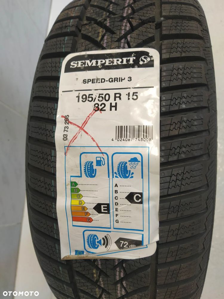 1x SEMPERIT SPEED-GRIP 3 OPONA ZIMOWA 195/50 R15 82H NOWA - 6