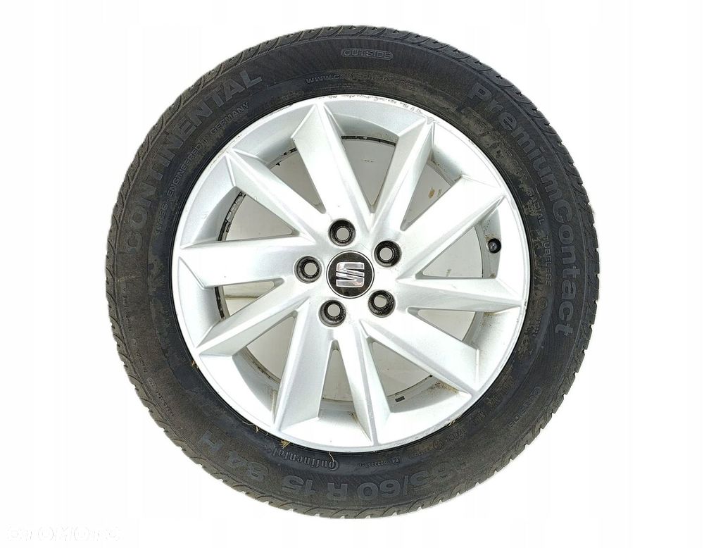 KOŁA FELGI ALUMINIOWE KOMPLET SEAT IBIZA IV 6J 1.2 6J0601025M - 8