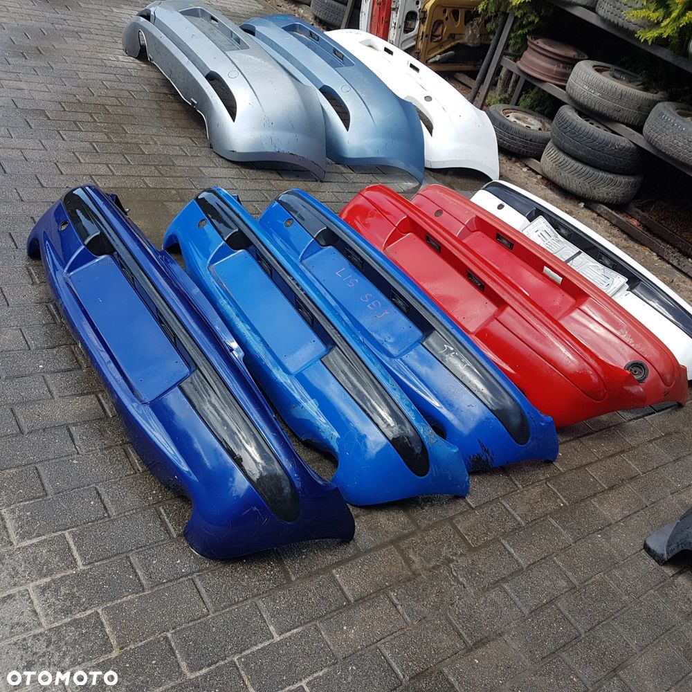 zderzak tył tylny seicento cinquecento cc uno duzo do nich oryginał - 1