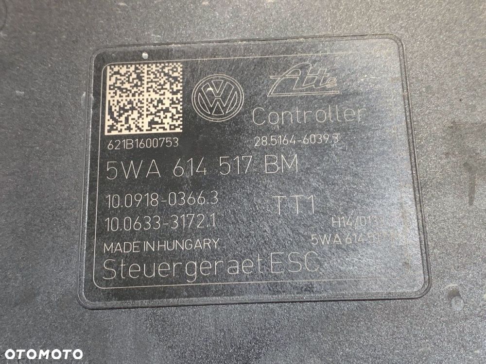POMPA ABS  SKODA OCTAVIA IV Combi (NX5) 2019 - 2022 1.4 TSI iV 150 kW [204 KM] Hybryda silnik - 5