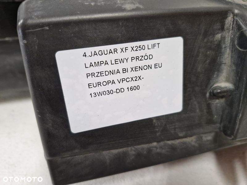 JAGUAR XF X250 LIFT LAMPA LEWY PRZÓD BI XENON EU EUROPA VPCX2X-13W030-DD - 6