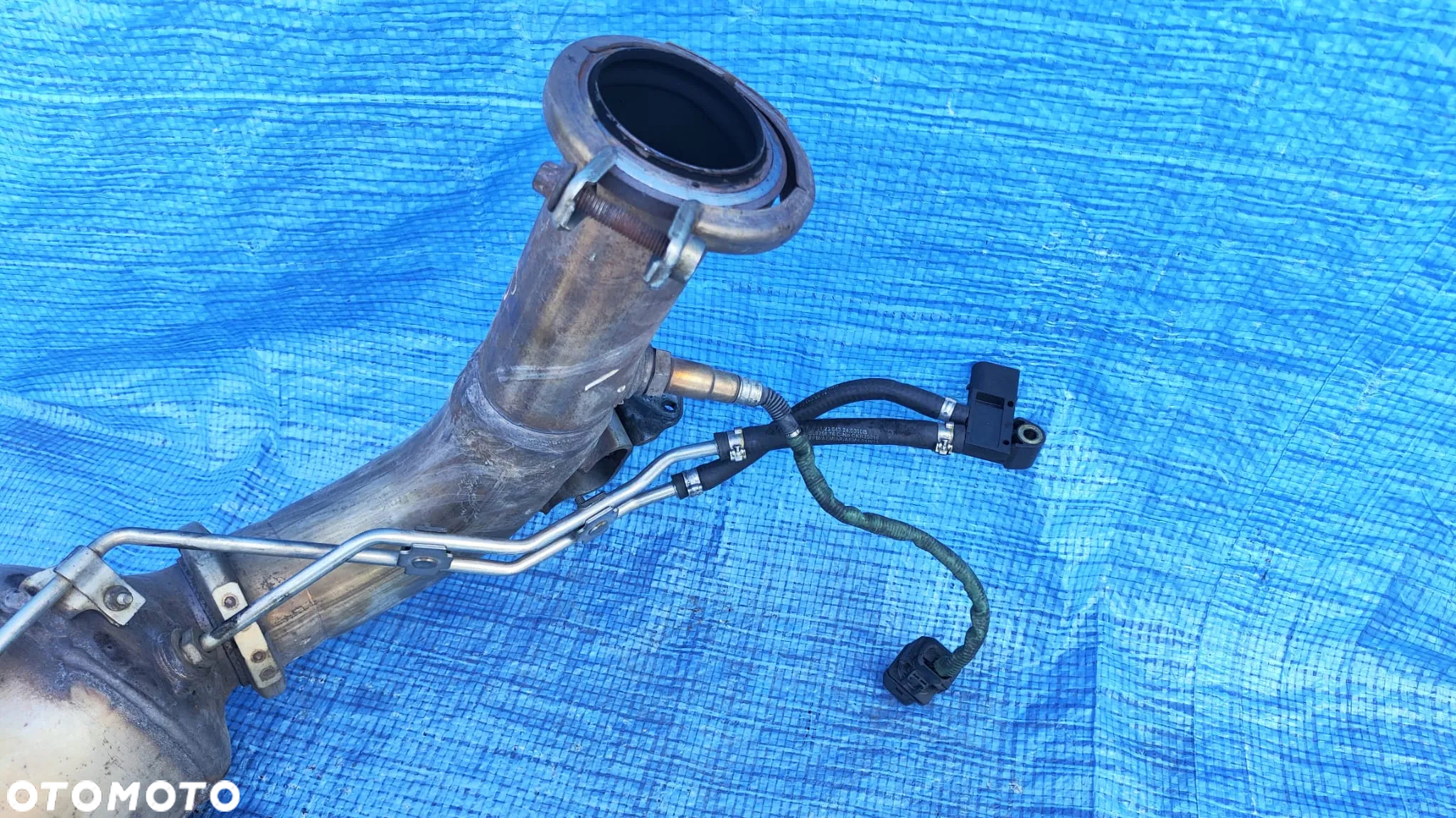 KATALIZATOR DPF PUSTA PUSZKA SONDA RURA WYDECHOWA KOMPLETNY KT1257 PF0035 A1644907236 MERCEDES ML W164 GL X164 LIFT 300CDI 3.0 CDI V6 BLUETEC OM642 642820 - 2