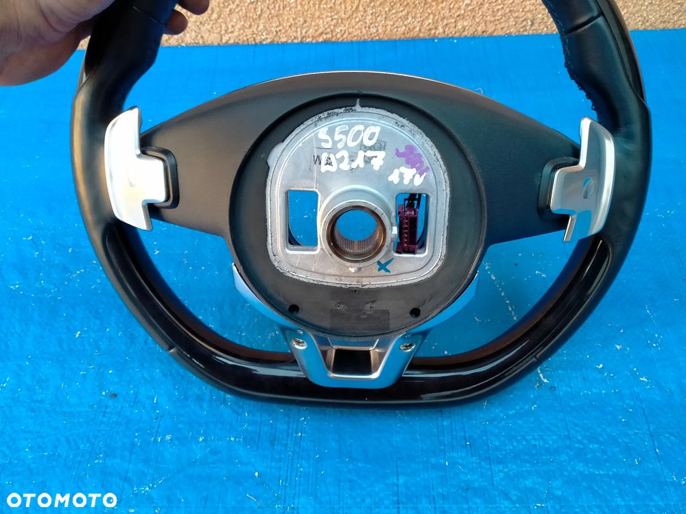 MERCEDES S klasse W217 COUPE / KIEROWNICA Ścięta / Dekory Dekor / Listwa Listwy Ozdobne Konsoli Drzwi Deski / ORYGINAŁ - 21