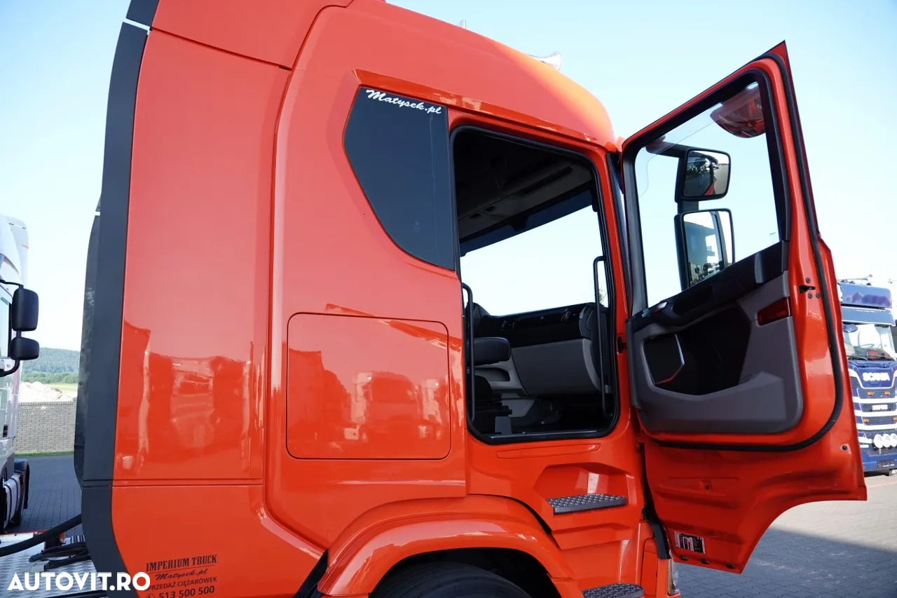 Scania R 500 / SISTEM HIDRAULIC / RETARDER / I-PARK COOL / CABINĂ JOSĂ / COMPLET AIRMATIC / PIELE / JANTE DIN ALIAJ / CONTRACT POST-SERVICE - 35
