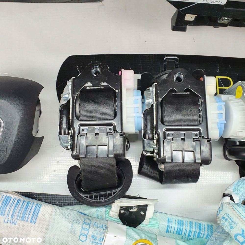AUDI Q5 80A DESKA ROZDZIELCZA KONSOLA KOKPIT PULPIT PODUSZKI AIRBAG AIR BAG PASY KURTYNY KIT SET - 8