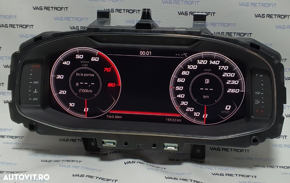 Ceas Bord Seat Leon 5F Ateca Virtual Cockpit Active Info Display AID - 2