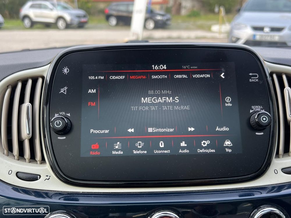 Fiat 500 1.2 Lounge S&S - 8