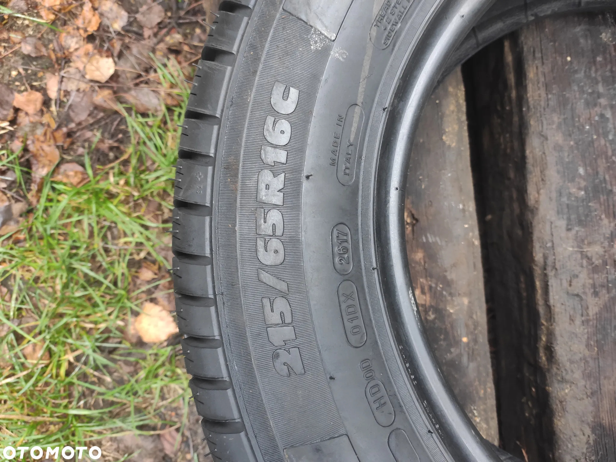 4 Opony DOSTAWCZE LATO/WIELOSEZON M+S 215 65 16C MICHELIN AGILIS 51 PRAWIE NOWE IGŁY 9mm montaż - 15