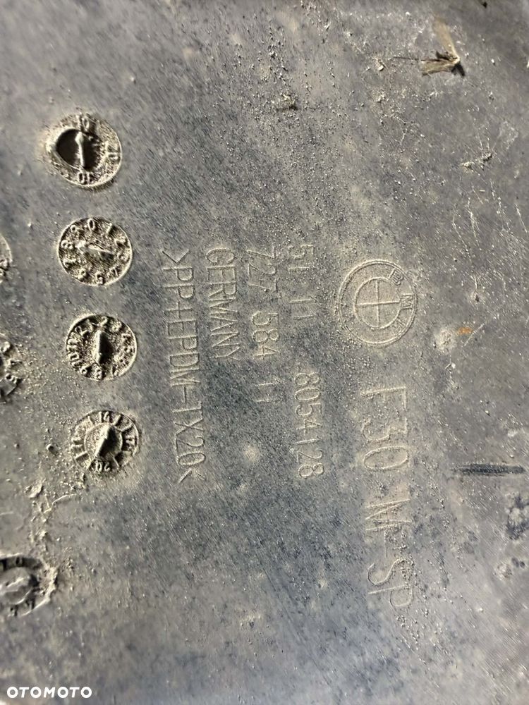 BMW 3 F30 F31 M Pakiet Zderzak Przód Przedni B39 8054128 PDC 2012-2018 - 12