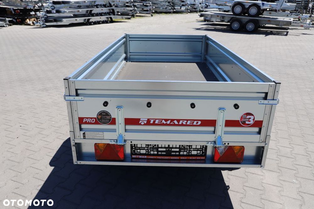 TEMARED PRO 2612/2  264x126x40 cm , 2 osie po 750kg, DMC 750 kg - 4
