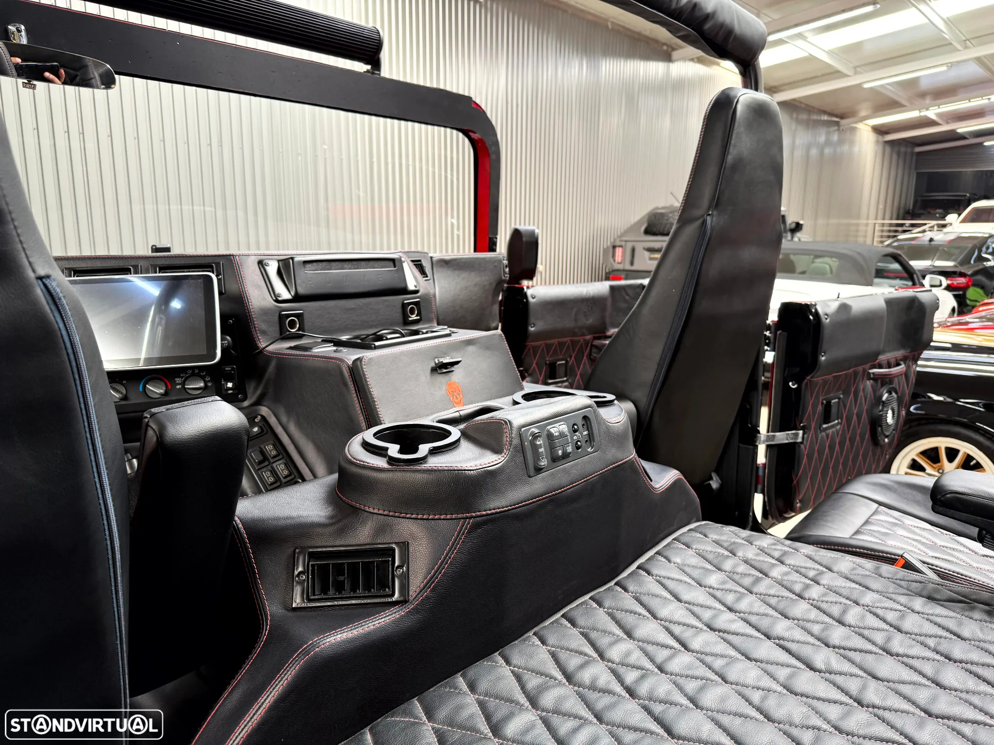 Hummer H1 Open Top Cabrio Turbodiesel 6.5 V8 Custom - 35