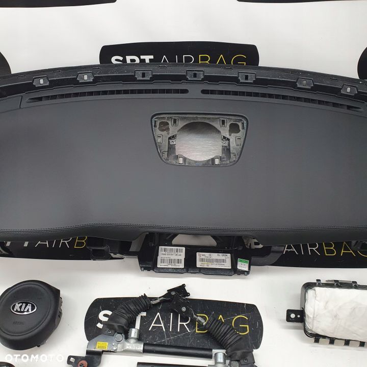 KIA SORENTO DESKA ROZDZIELCZA KONSOLA KOKPIT PULPIT PODUSZKI AIRBAG AIR BAG PASY KIT SET - 3