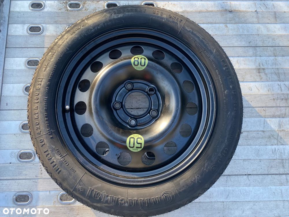 KOŁO ZAPASOWE ZAPAS DOJAZDÓWKA BMW 5x120 135/80R17 CONTINENTAL 6758778 - 1