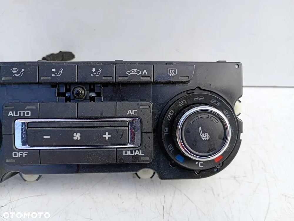 panel sterowania nawiewu klimatyzacji skoda octavia ii lift 2011r 3t0907044as - 3