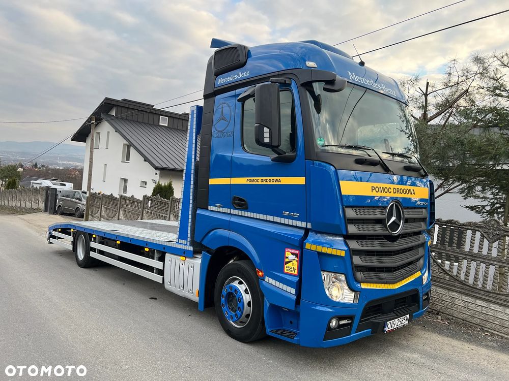 Mercedes-Benz ACTROS 1840 | MP4 | Euro 6 | 4x2 | Nowa Zabudowa | Autolaweta 7,80m | Xenon | Klimatyzacja Postojowa | z Niemiec | Pomoc Drogowa | Stan PERFEKCYJNY | - 7