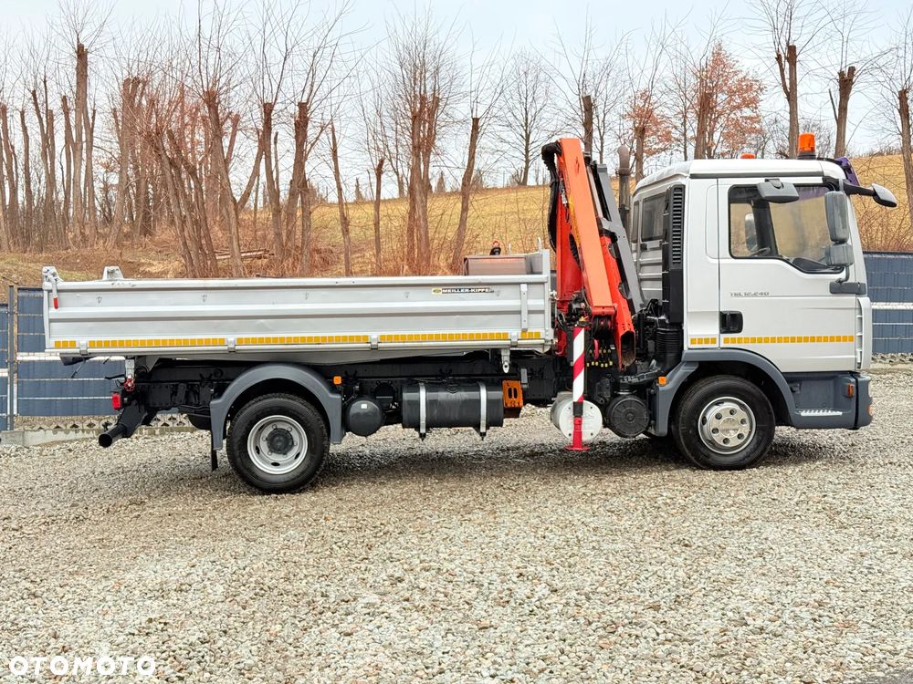 MAN MAN TGL 12-240 Kiper Wywrotka 4x2 Kran PALFINGER PK 12500 BARDZO DOBRY STAN - 30