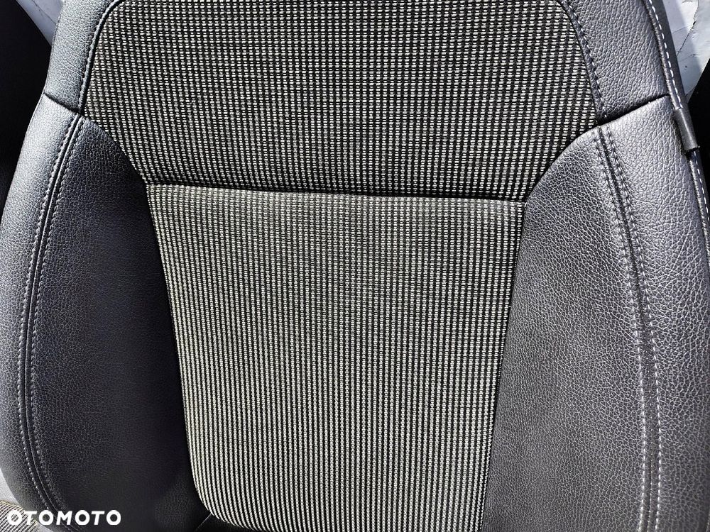 FOTEL FOTELE BOCZKI KANAPA KOMPLET CZARNE PÓŁSKÓRA OPEL ASTRA 4 IV J KOMBI - 9