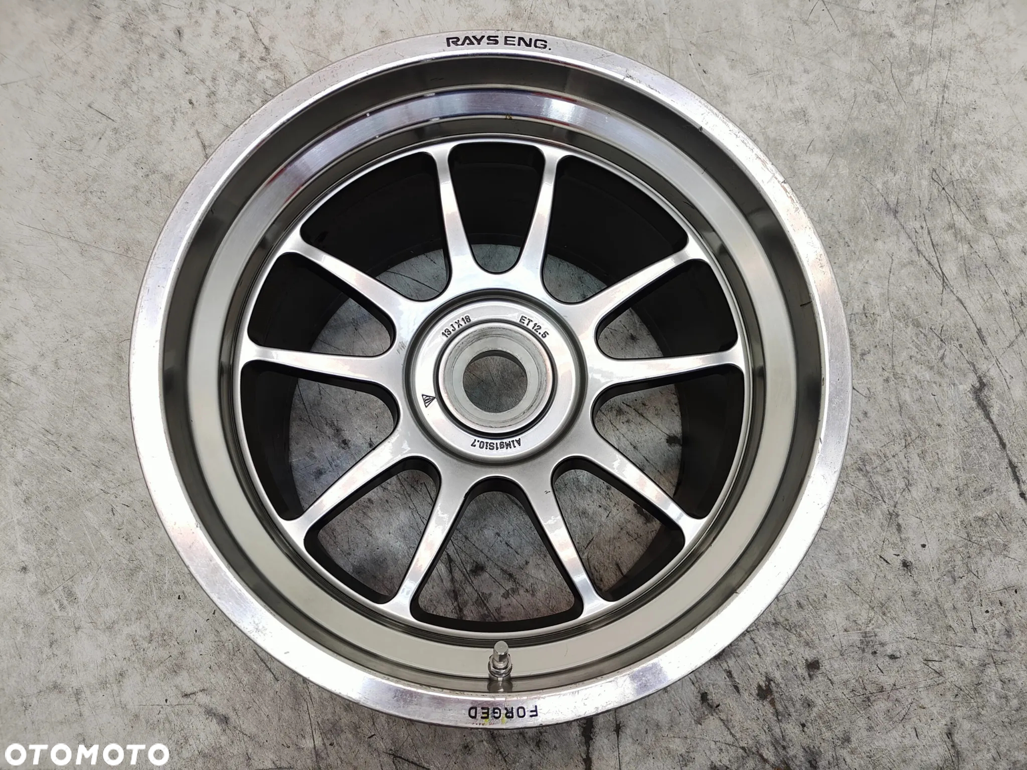 VOLK RAYS GT-1 RACING WHEEL 18X 12J+9 13J+12.5 CENTER LOCK - 5