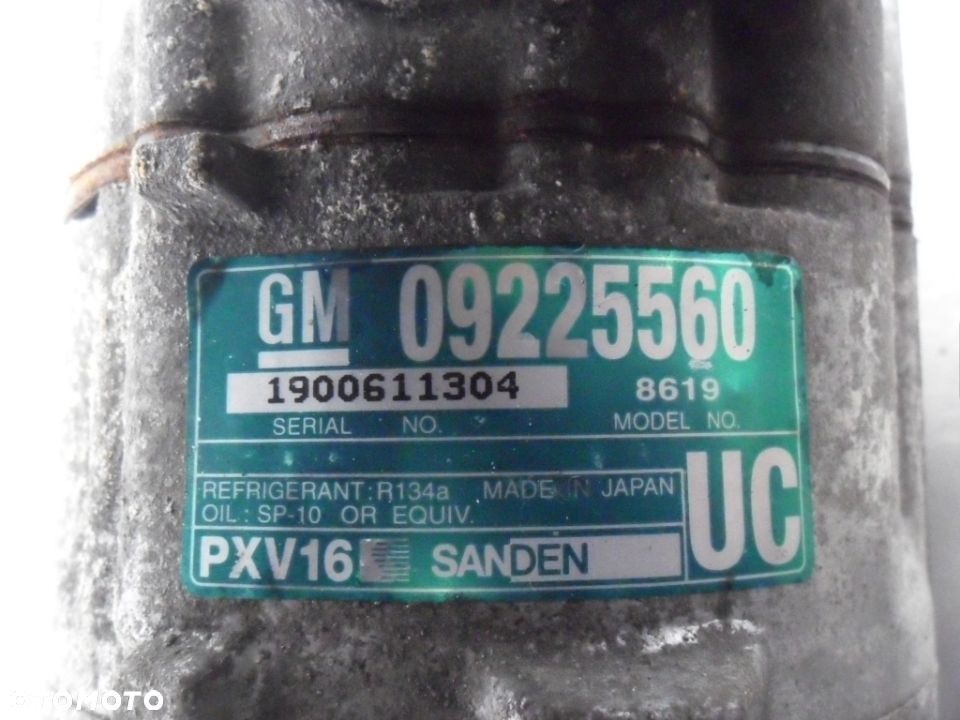 OPEL VECTRA C 2.2 DIRECT SPRĘŻARKA KLIMATYZACJI 09225560 - 3
