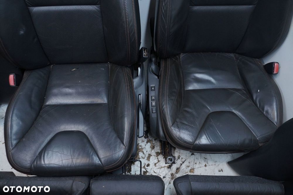 komplet fotele kanapa przód tył skóra przednie tylne wnętrze volvo xc60 i - 6