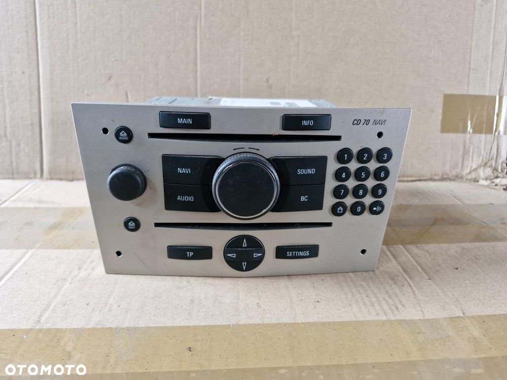 Radio CD 70 NAVI Opel Astra H III Zafira B  PIN - 1