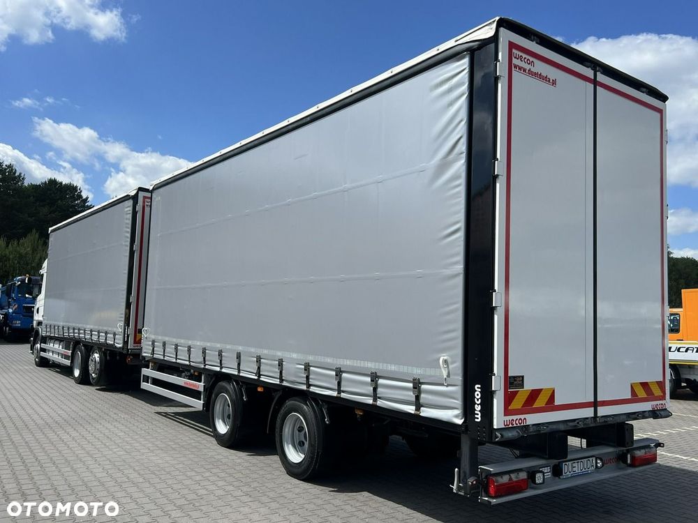 Scania R410 bez EGR Zabudowy Wecon 120m Dach Podnoszony  Zestaw Tandem - 11