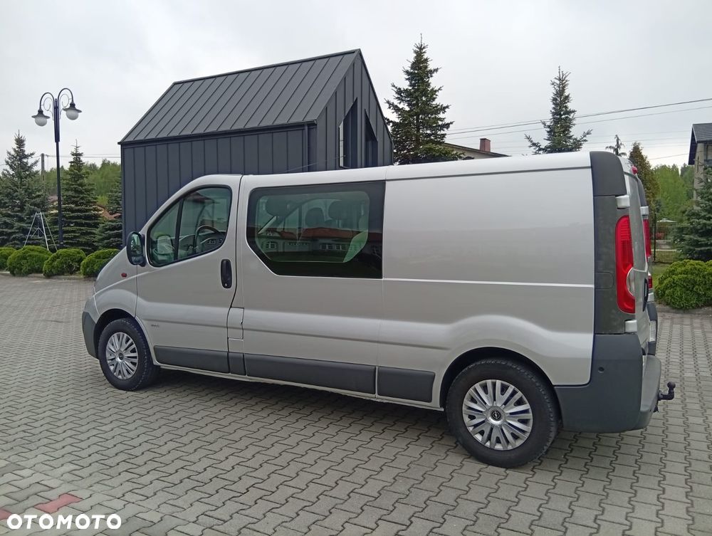 Opel VIVARO L2H1 Long Klima Elektryka Dubel Kabina 6os. Brygadówka - 12