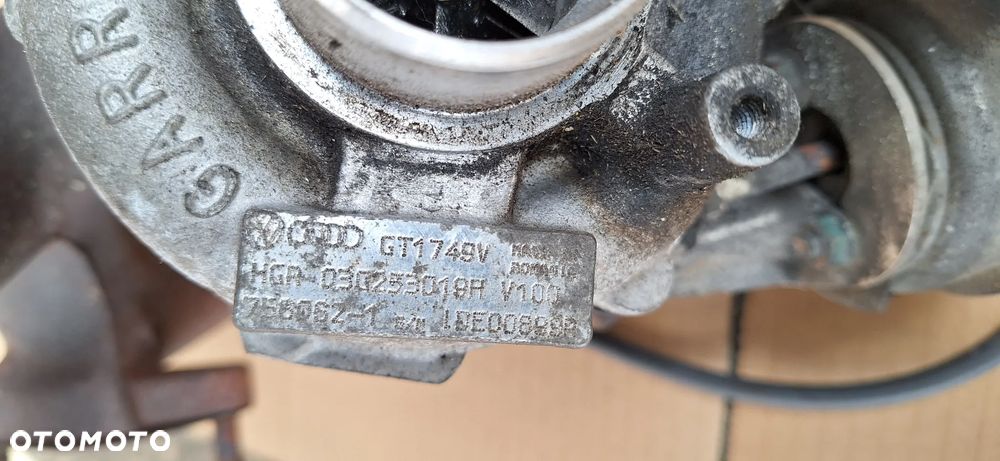 TURBINA TURBOSPREZARKA  VW AUDI 2.0 TDI MITSUBISHI GRANDIS 2.0 DiD - 8