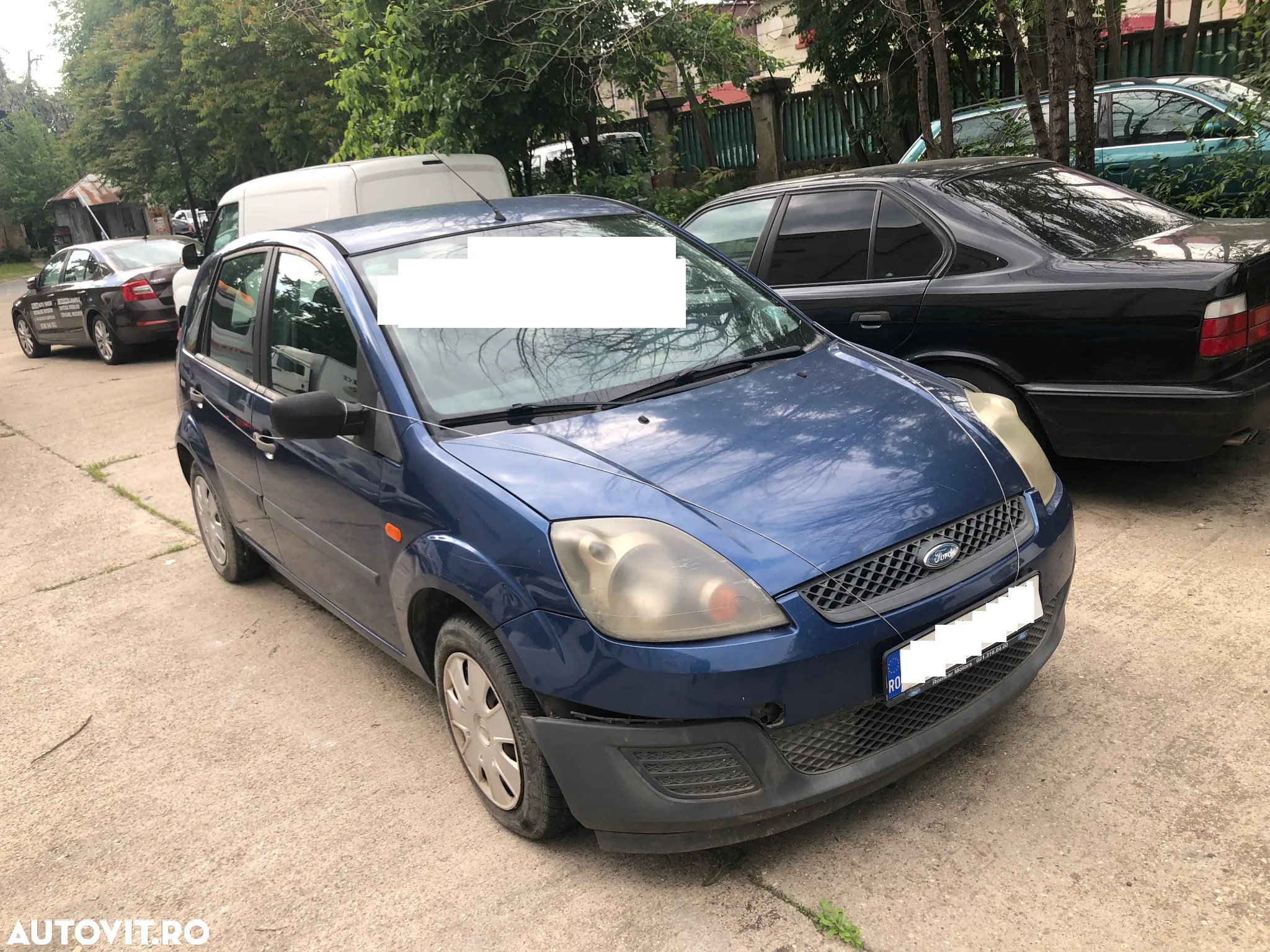 Dezmembrez Ford Fiesta MK5 4 usi albastru benzina 2007 - 5