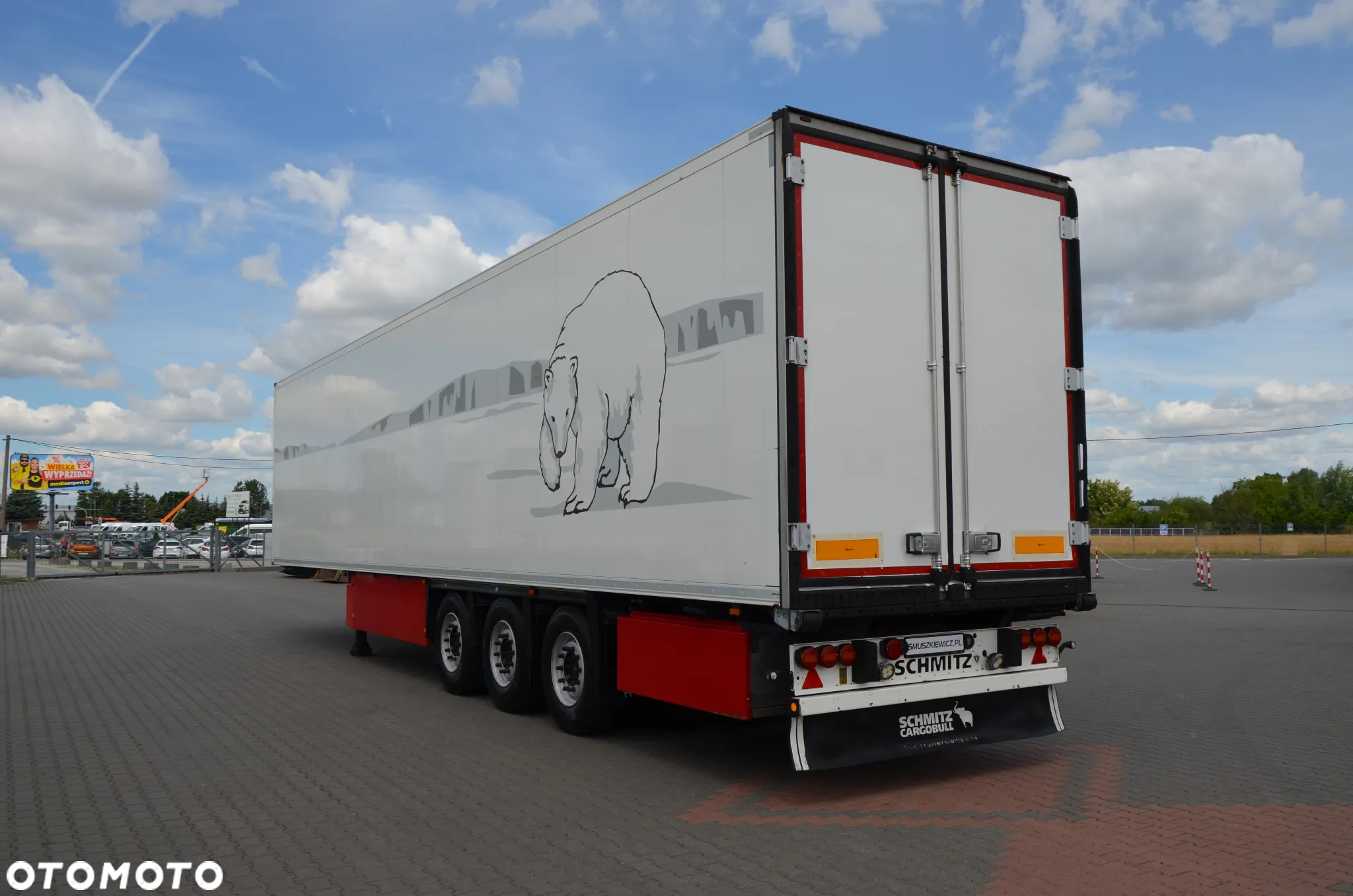 Schmitz Cargobull CHŁODNIA MULTITEMP DOPPELSTOCK 10840mth OŚ POD. KOSZ PAL. DRUKARKA DE 7677 - 3