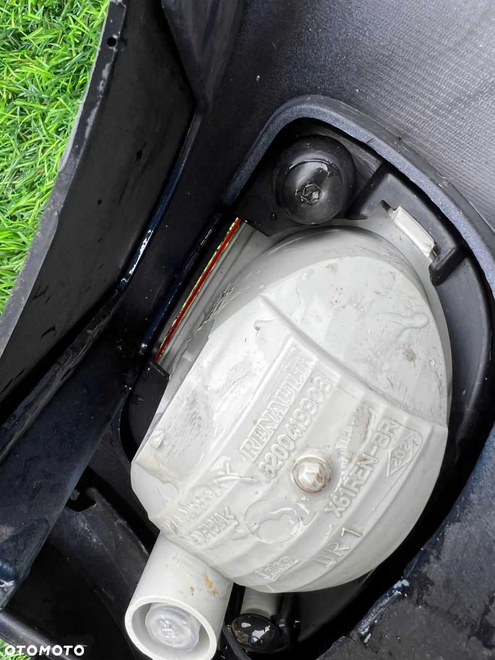 RENAULT KANGOO zderzak tylny granat KOMPLETNY PDC 8200436723 SUPER KANGOO - 4