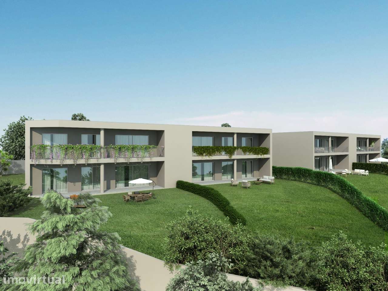 Apartamento T2 Novo com Jardim e Varanda – Vilar do Monte, Barcelos - Grande imagem: 4/7