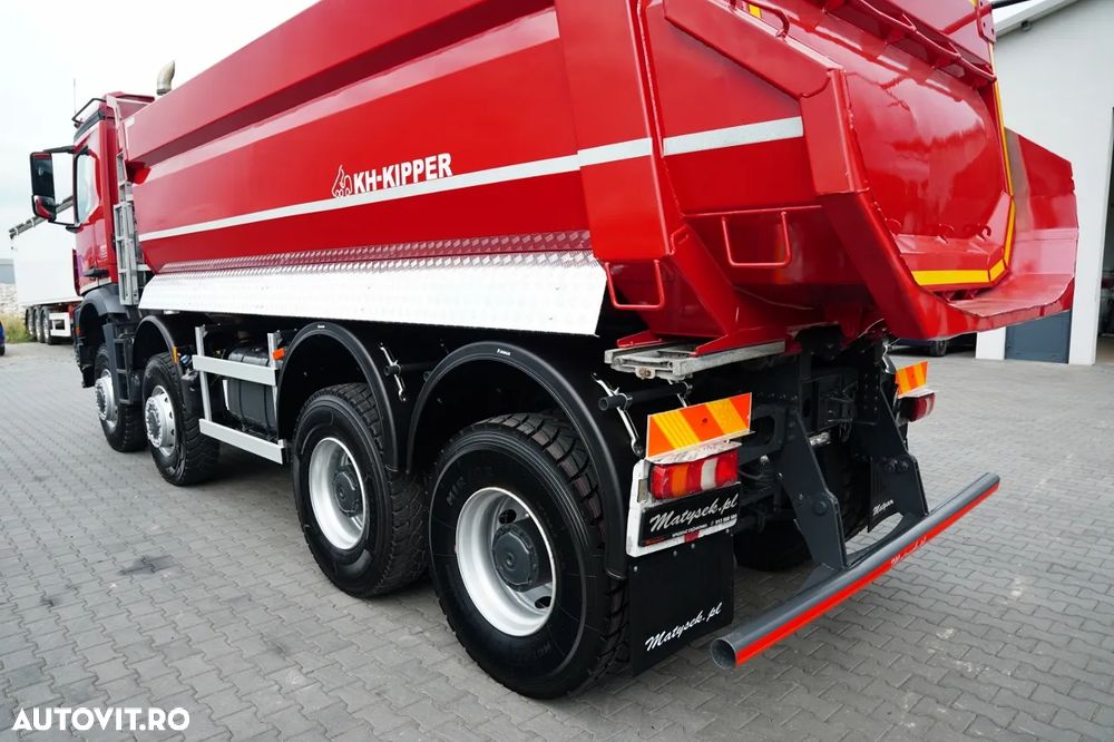 Mercedes-Benz AROCS 4145 / 8x8 / BASCULATOR SPATE / KH-KIPPER / EURO 6 - 18
