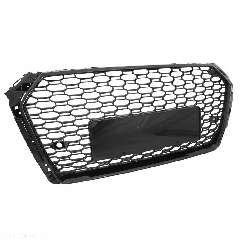 Atrapa Grill Kratka Plaster miodu czarna RS S4 look Audi A4 b9 8w 0 2015-19 - 2