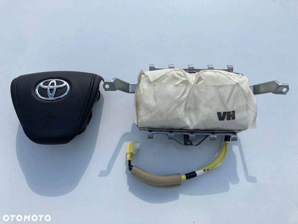 TOYOTA HILUX COROLLA E21 C-HR bZX4 MIRAI RAV4 CAMRY LAND CRUISER  PROACE CROSS AIRBAG SRS AIR BAG KURTYNA NOWA SZYCIE NAPRAWA REGENERACJA WYMIANA ZASŁON KURTYNY DESKA KONSOLA FOTELA W FOTEL Raz2 PAS PASY USA EU KANADA - 12