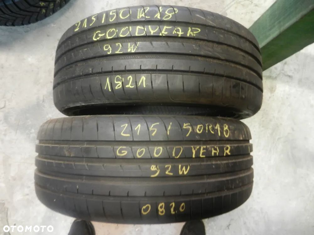OPONY 215/50R18 GOODYEAR EAGLE F1 ASYMMETRIC 5 DOT 1821 / 0820 9MM - 1