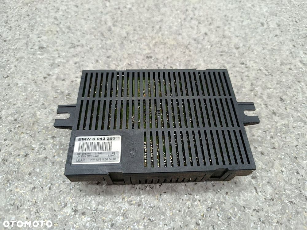 MODUŁ ŚWIATEŁ BMW 5 E60 6943283 3.0 D 530d - 2