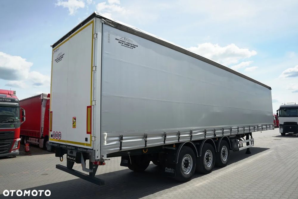 Fruehauf FIRANKA / STANDARD / WINDA /  MOCNA PODŁOGA SZYNA DESKA / OŚ PODNOSZONA - 6