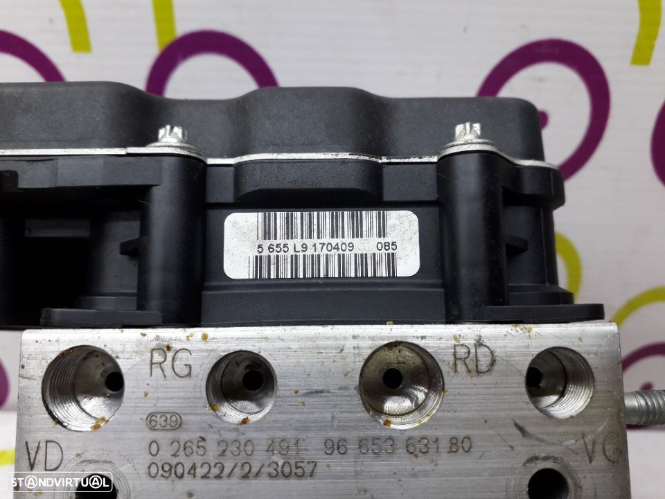 Módulo ABS Peugeot 308 1.6 HDi 90Cv de 2009 - Ref: 0265230491 - NO70088 - 3