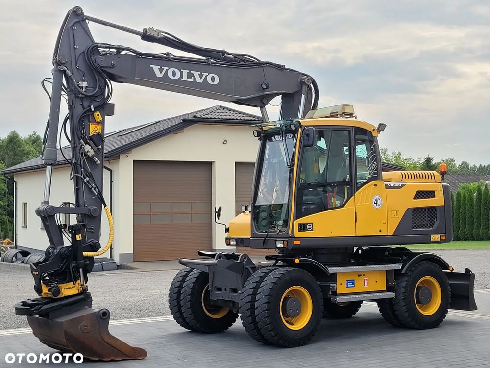 Volvo EW160D / ROTOTILT ze szczypcami / bez DPF i AdBlue / SUPER STAN / - 2