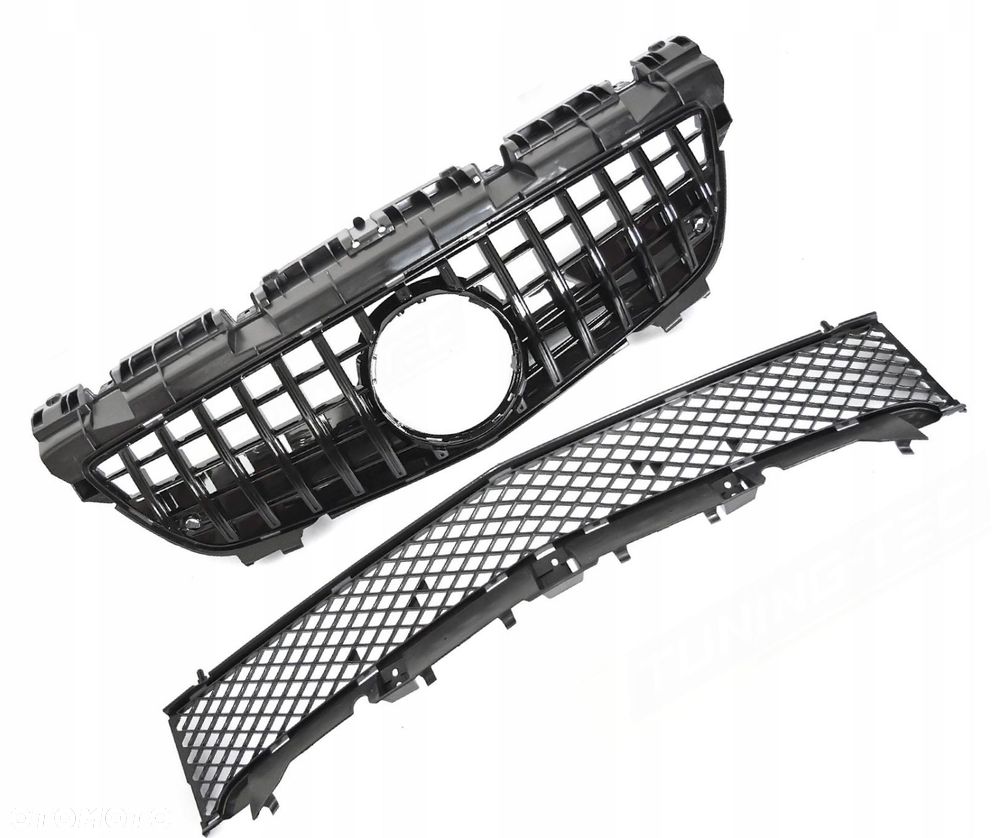 Atrapa Grill Kratka Tuning GT-R Panamericana Mercedes SLK r 172 2011-2016 - 1