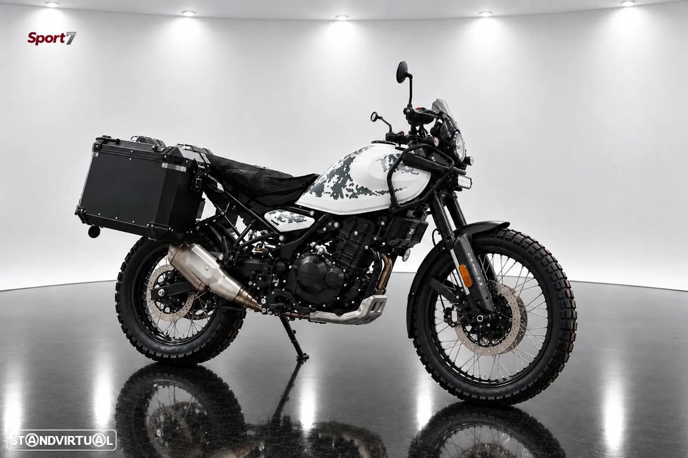 Royal Enfield Himalayan 450 Kamet White (Tubless) com Malas Laterais - 1