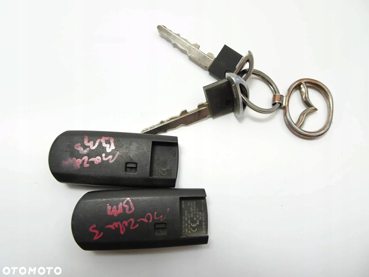 Karta kluczyk x 2 Mazda 3 III BM 13-18r., - 4