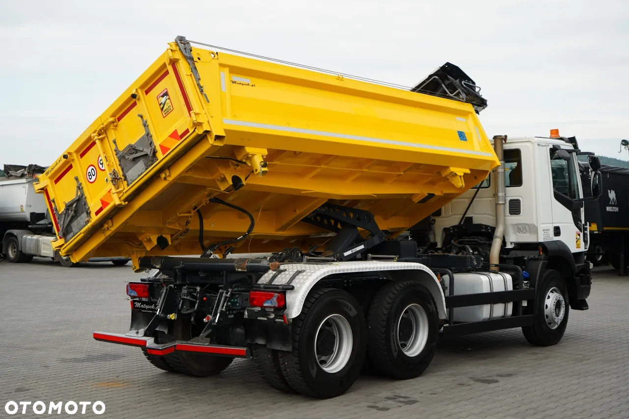 Iveco STRALIS X-WAY 480 / 6x4 / WYWROTKA DWUSTRONNA /  HYDROBURTA / BOARDMATIC / MEILLER KIPPER / SPROWADZONY - 8