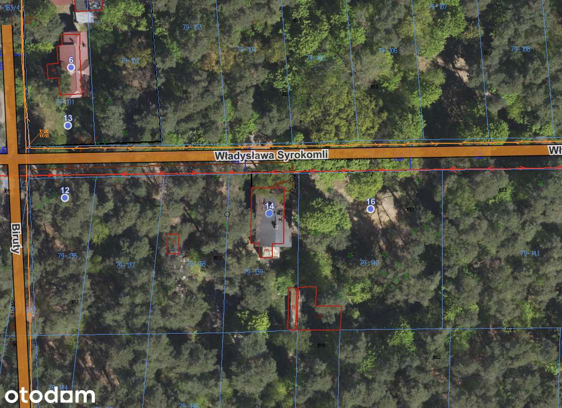 Działka budowlana 790 m² w lesie (Otwock -Śródborów) - Pełny obrazek: 2/2