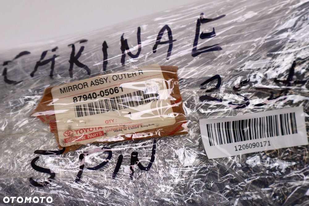 TOYOTA CARINA E LUSTERKO LEWE 87940-05061 - 9